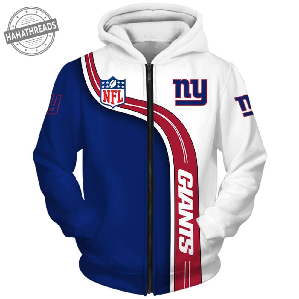 "Shop the Top 394 Trending NHL and NFL Hoodies Today!" 5 New York Giants Hoodie 3D Cute Sweatshirt Pullover Gift For Fans Funny All Over Printed Shirts Tshirts